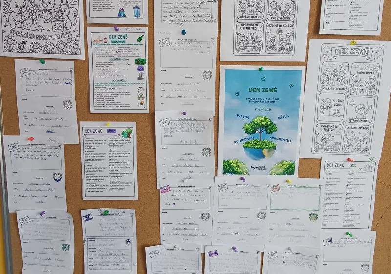 Projekt Den Země v hodinách českého jazyka