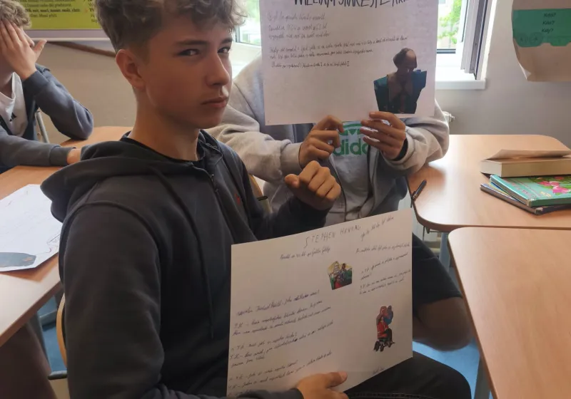 Osmáci vedli rozhovory se slavnými osobnostmi