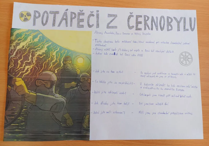 Osmáci vedli rozhovory se slavnými osobnostmi