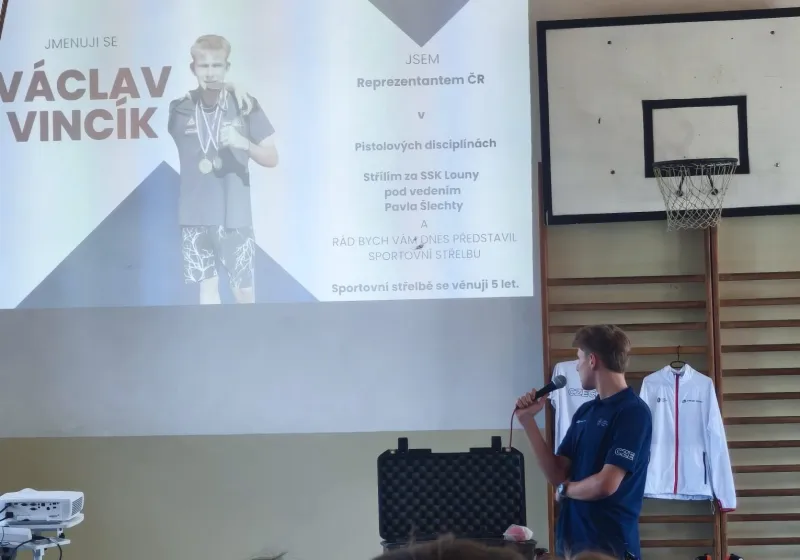 REPREZENTANT ČR VE SPORTOVNÍ STŘELBĚ