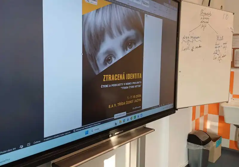 Celé Česko čte dětem: Projekt „Ztracená identita“ na naší škole