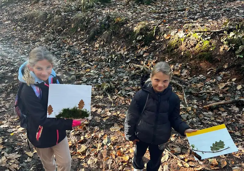 Říjnový den v přírodě