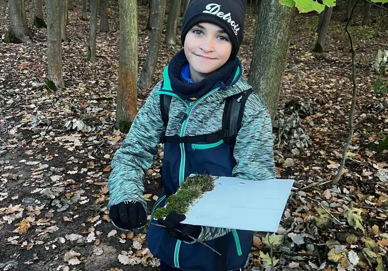 Říjnový den v přírodě