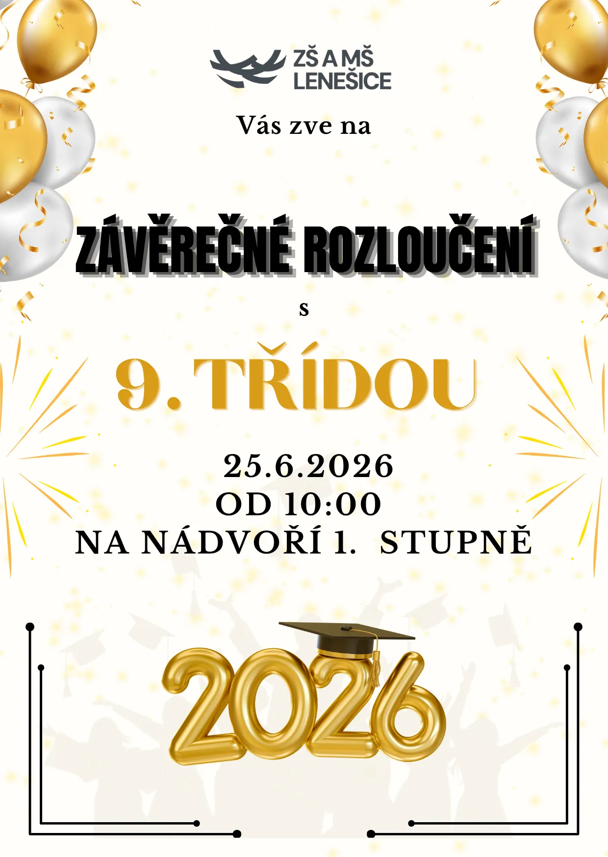 Rozloučení s devítkou 2026