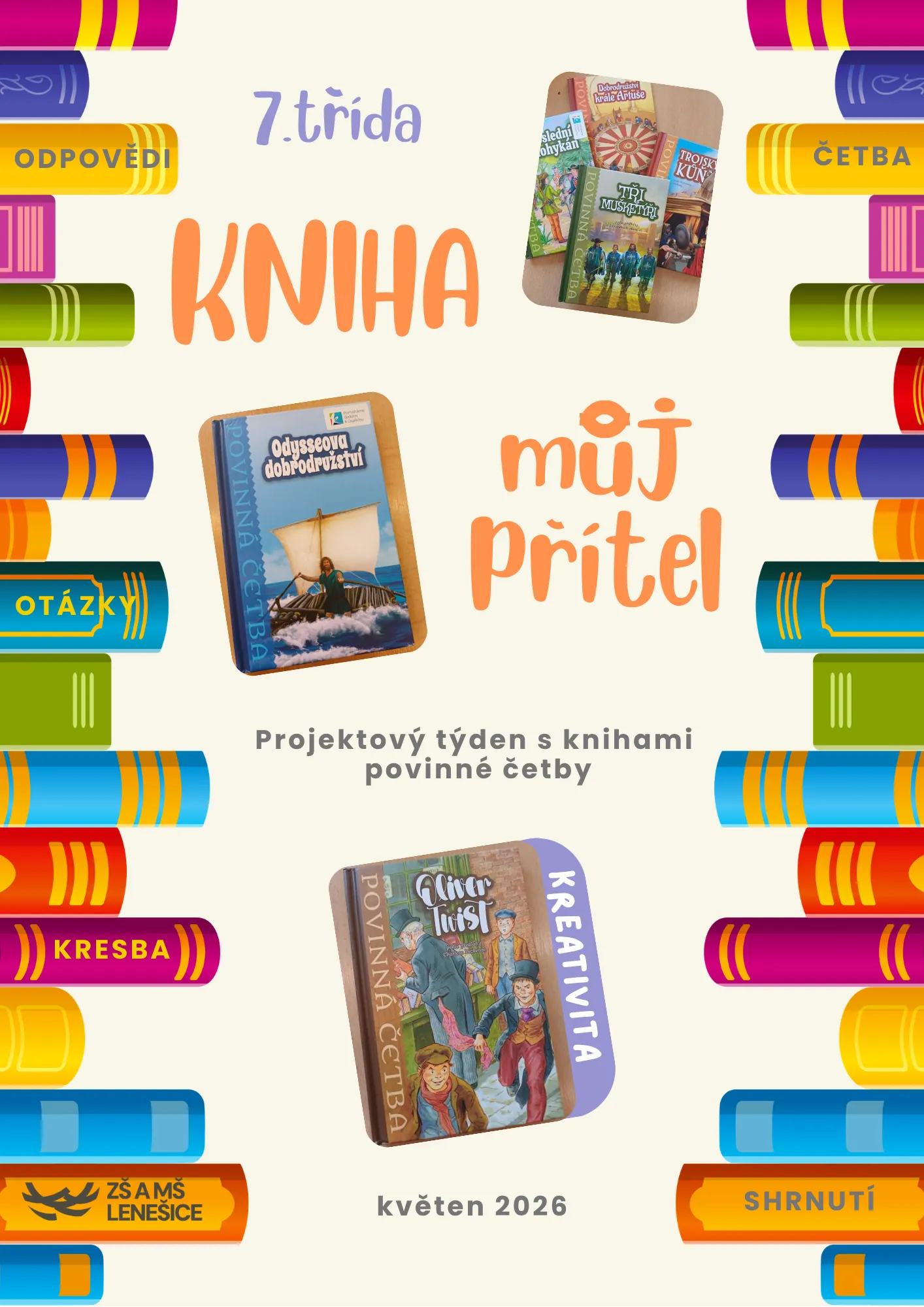 Projektový týden - KNIHA, MŮJ PŘÍTEL