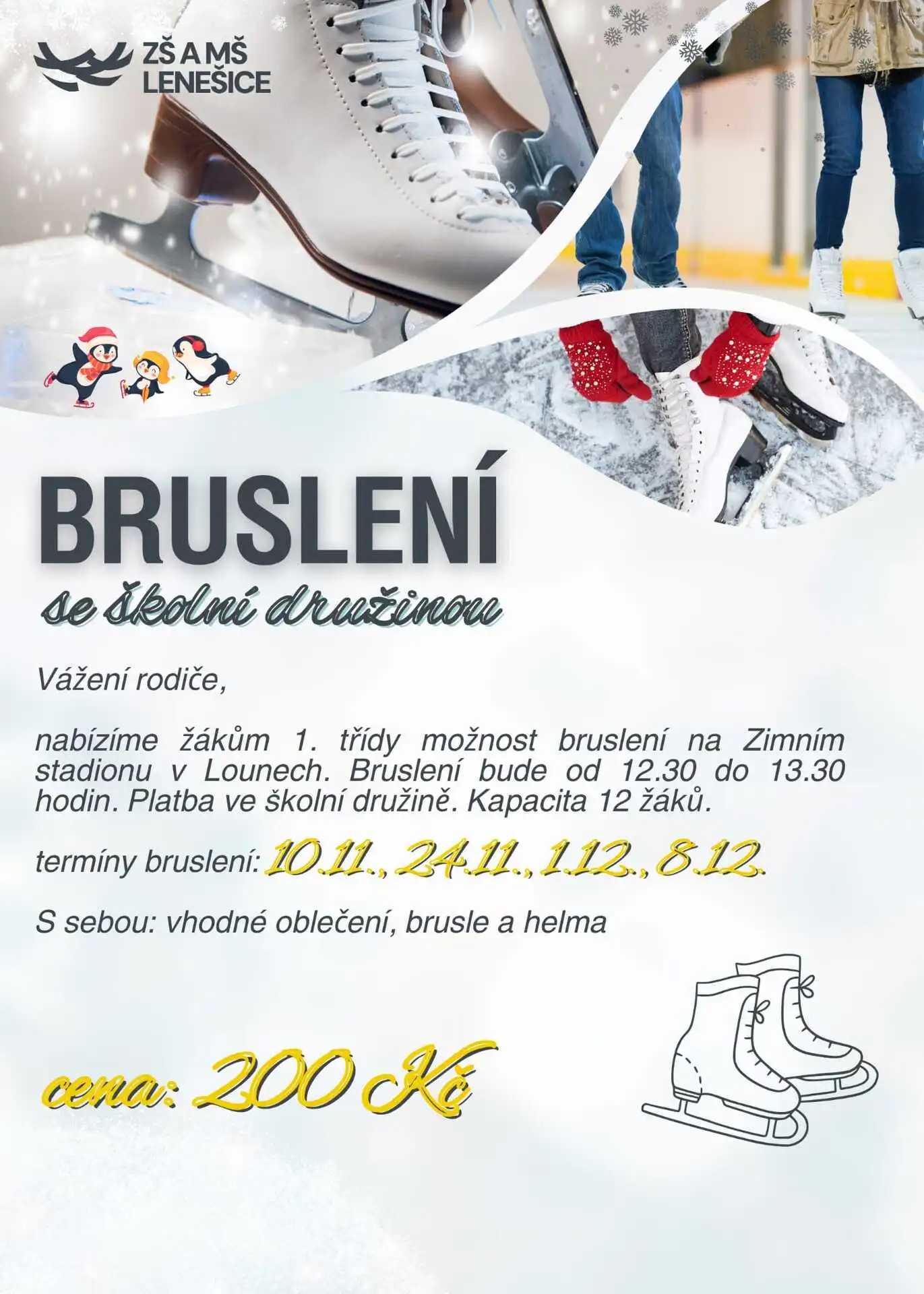 Bruslení se školní družinou 2026